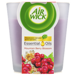 Air Wick Essential Oils Candle Mountain Berry